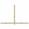 Ekena Millwork Eugene Rough Sawn Timber Gable Bracket, Douglas Fir, 108"W x 72"H x 4"D x 4"F, 16/12 Pitch GBW108X72X0404EUG00RDF - alternate 1